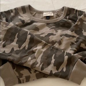 Target Camo Sweatshirt, Size Med